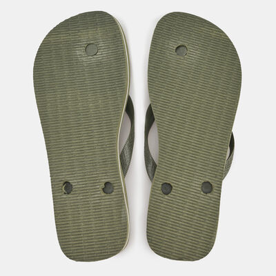 Havaianas Men's Top Logo Filete Flip Flops Green