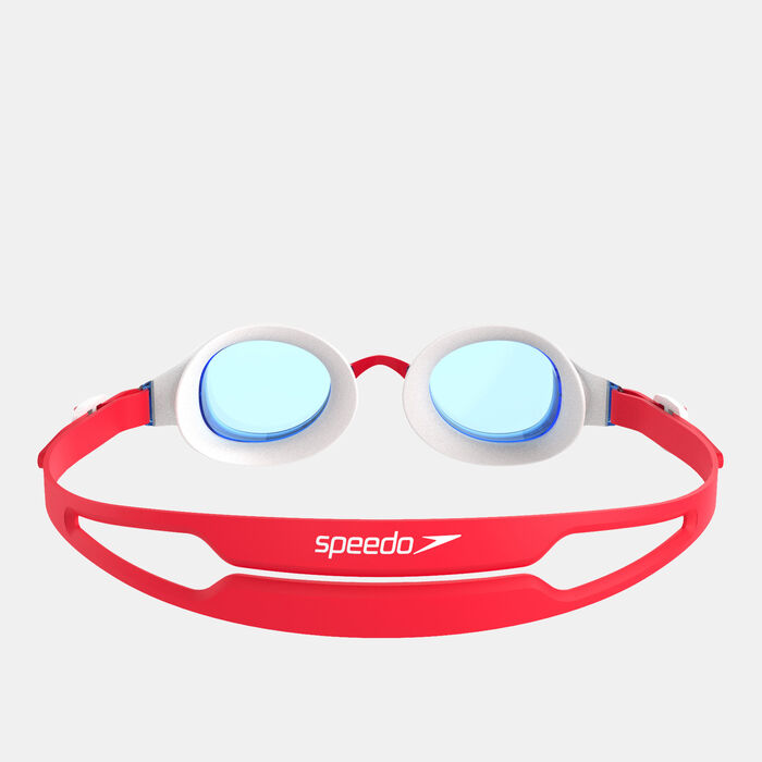 Speedo Kids' Hydropure Swimming Goggles Red image number 1