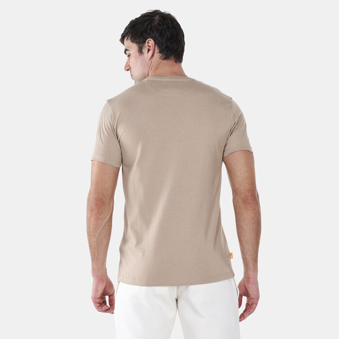 Timberland Men's Dunstan River T-Shirt Beige Timberland Men's Dunstan River T-Shirt Beige image number 1