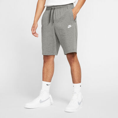 Nike Men's Sportswear Club Jersey Shorts Grey Nike Men's Sportswear Club Jersey Shorts Grey