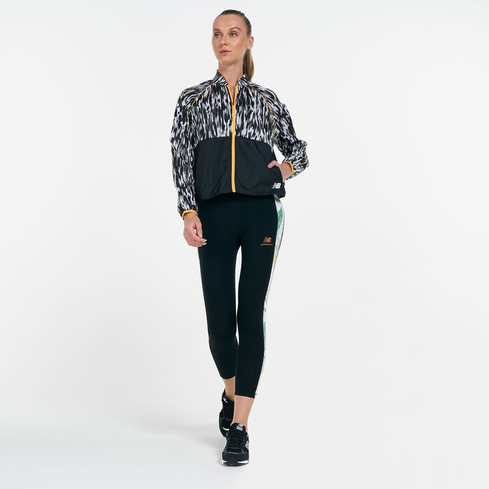New Balance Women's Printed Fast Flight Jacket Multi image number 2