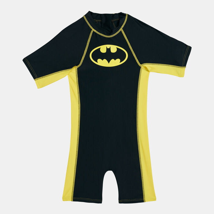 Zoggs Kids' Batman All-in-One Swimming Suit Black Zoggs Kids' Batman All-in-One Swimming Suit Black image number 0