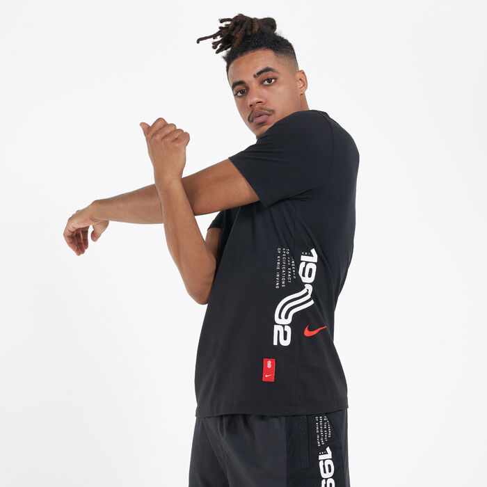 Nike Men's Dri-FIT Kyrie T-Shirt Black Nike Men's Dri-FIT Kyrie T-Shirt Black image number 0