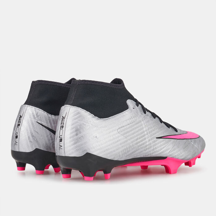 Nike Men's Zoom Superfly 9 Academy XXV Firm-Ground/Multi-Ground Shoe Silver image number 2