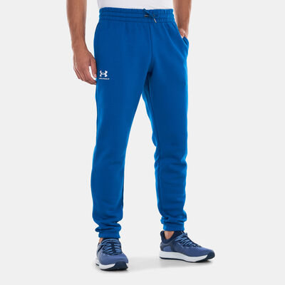 Under Armour Men's UA Essential Fleece Joggers Blue Under Armour Men's UA Essential Fleece Joggers Blue