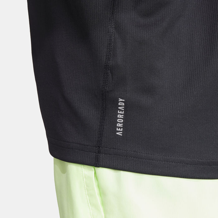 adidas Men's Run It Tank Top Black image number 4