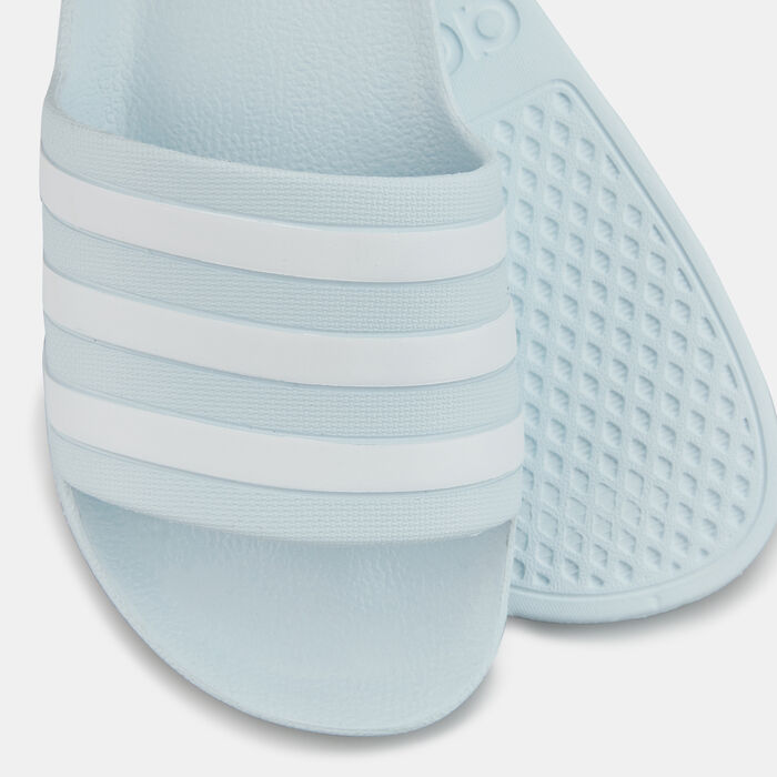adidas Women's Adilette Aqua Slides Grey image number 2