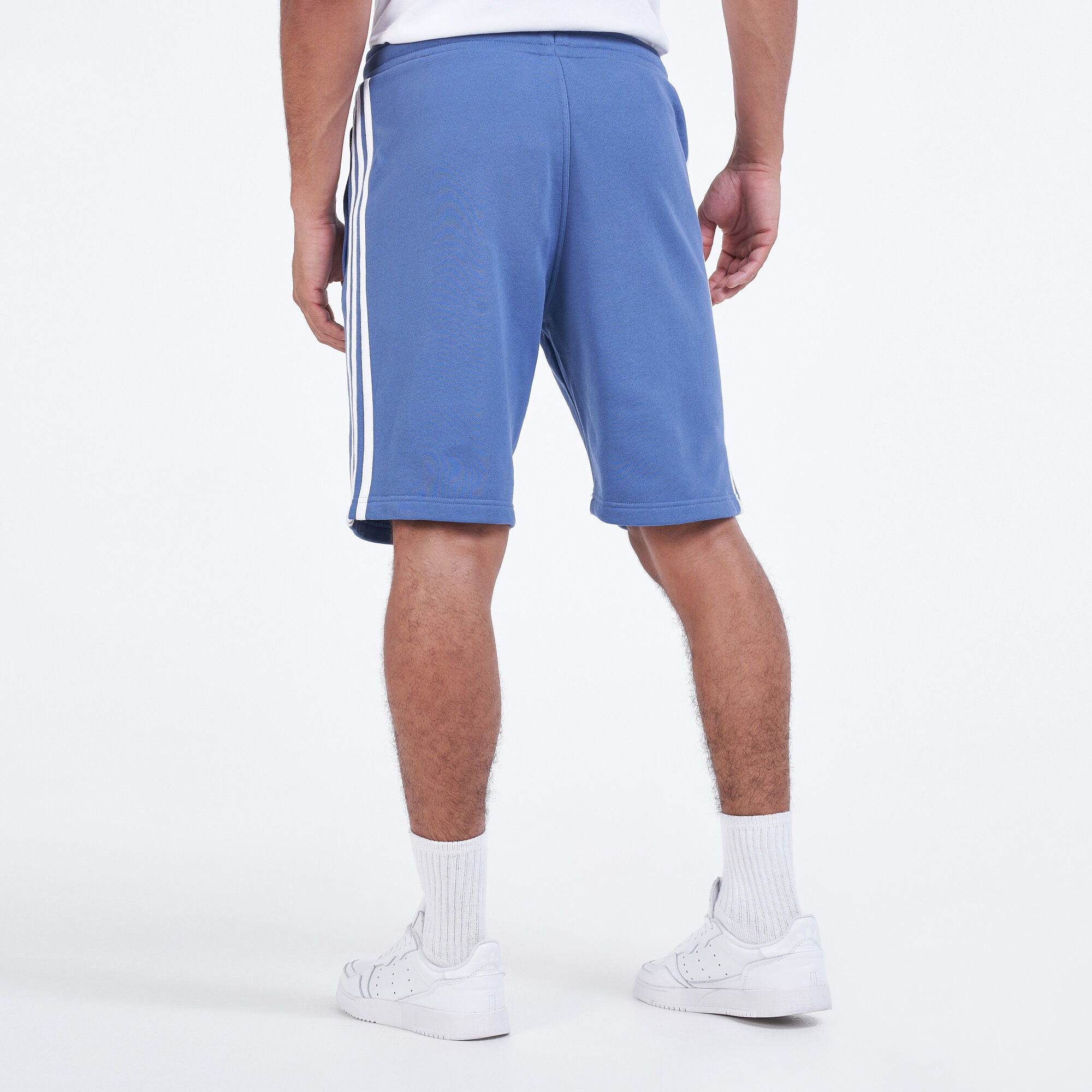 Originals 3 stripe shorts blue top