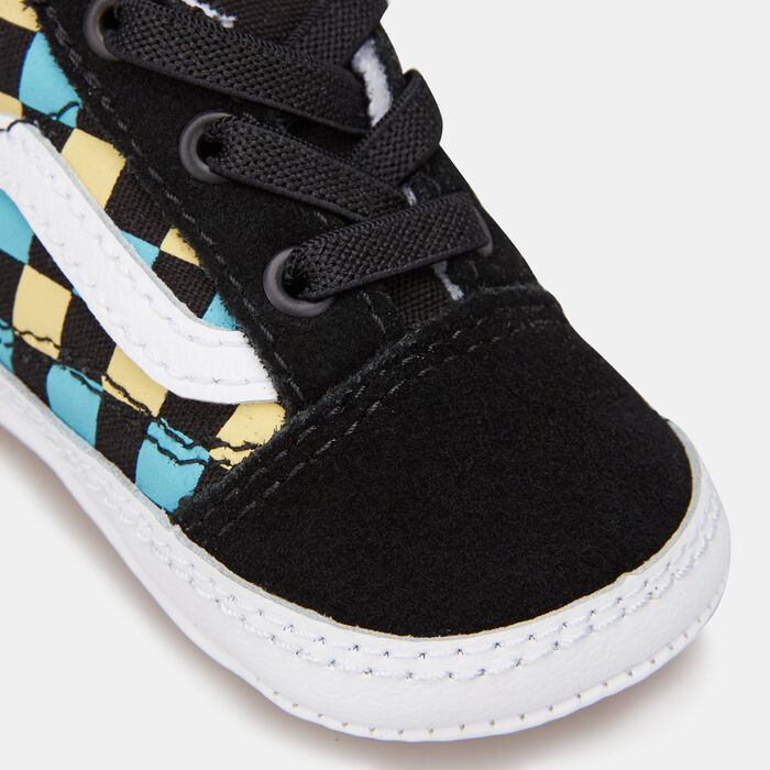 Vans Kids' Old Skool Crib Shoe Black image number 4