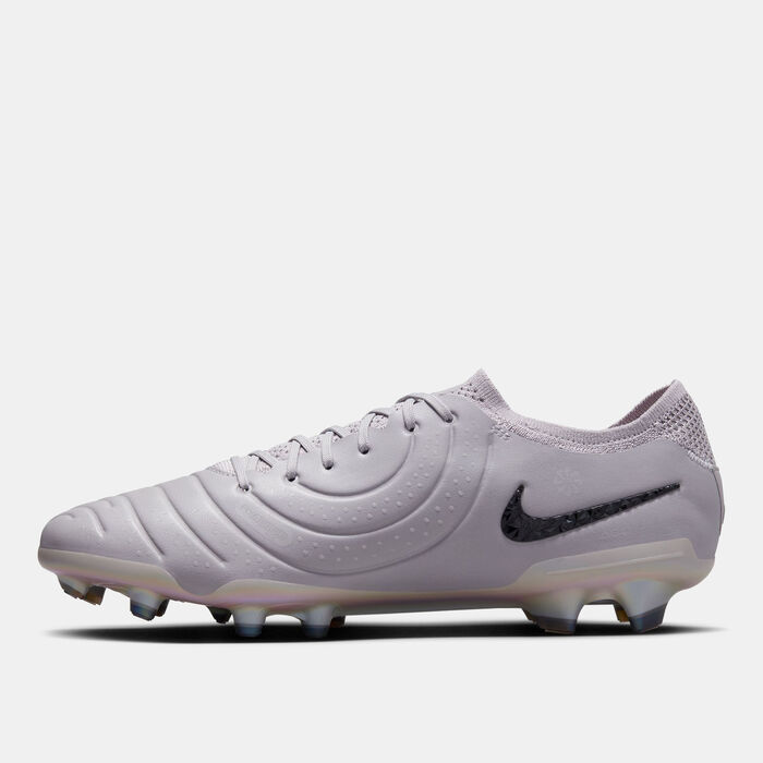 Nike Men's Jamal Musiala Tiempo Legend 10 Elite AS Firm Ground Football Shoes Grey image number 2