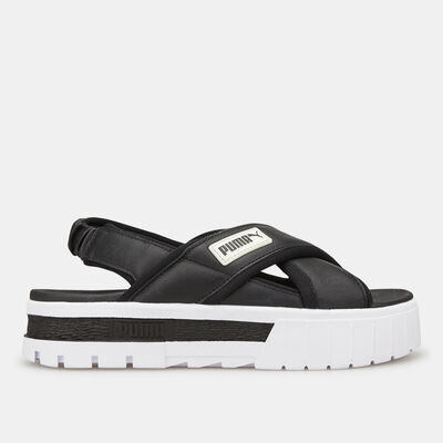 PUMA Women's Mayze Sandals Black PUMA Women's Mayze Sandals Black