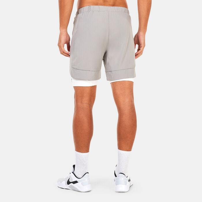 SQUATWOLF Men's Limitless 2-in-1 Shorts Grey image number 1