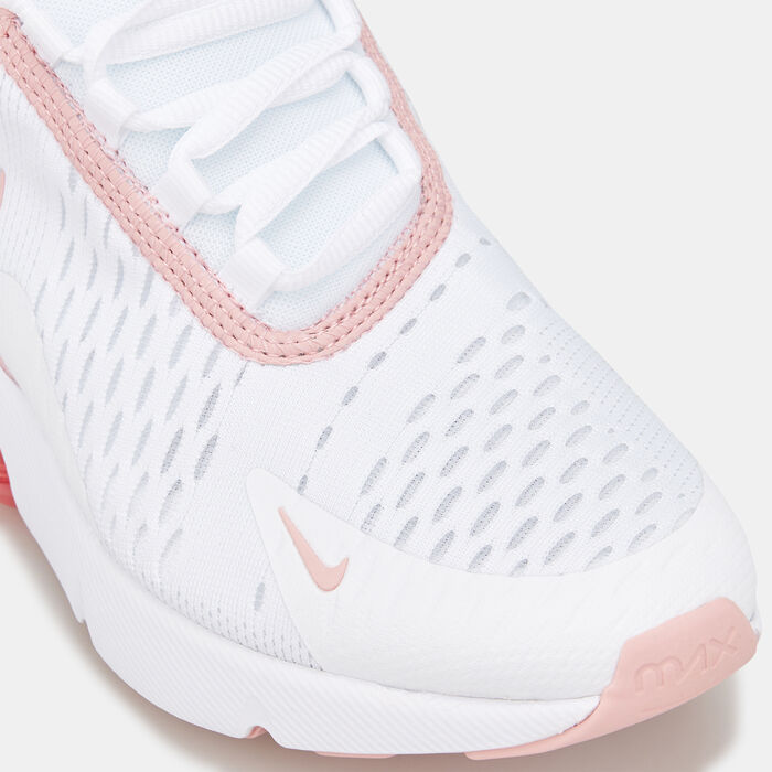 Nike Kids' Air Max 270 Shoes White Nike Kids' Air Max 270 Shoes White image number 4