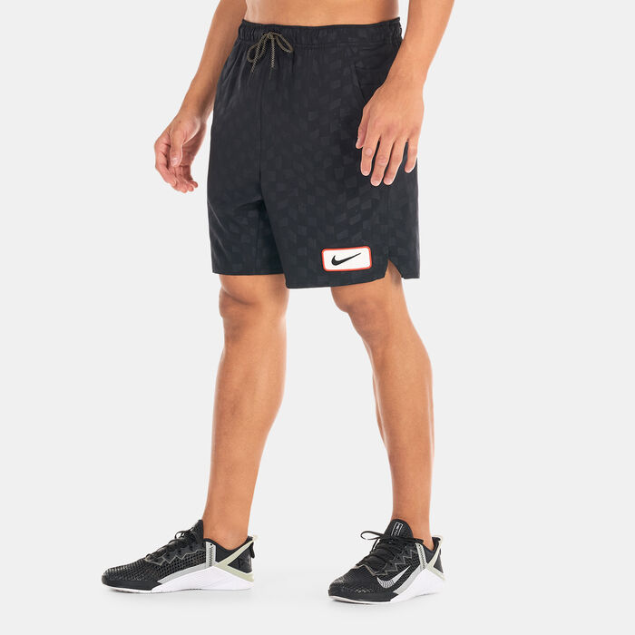 Nike Men's Dri-FIT Unlimited Woven 7-Inch UL Dye Shorts Black Nike Men's Dri-FIT Unlimited Woven 7-Inch UL Dye Shorts Black image number 0