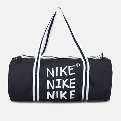 Nike Men's Heritage Duffel Bag (30L) Black Nike Men's Heritage Duffel Bag (30L) Black