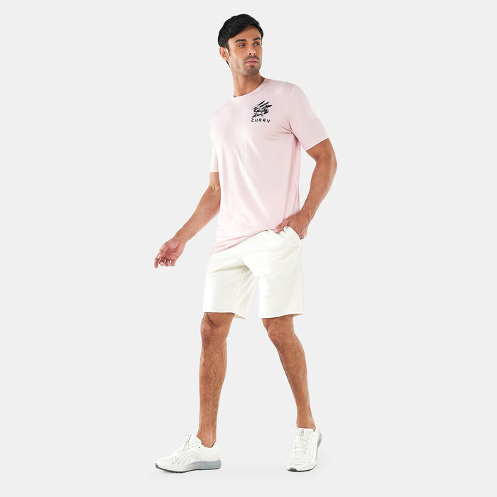 Under Armour Men's Rival Terry Shorts Beige image number 2