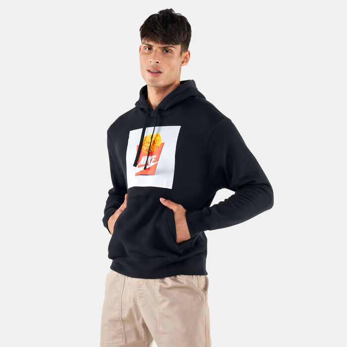 Nike Men's Sportswear Brushed-Back Hoodie Black Nike Men's Sportswear Brushed-Back Hoodie Black image number 0