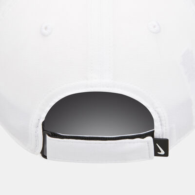 Nike Men's Dri-FIT Club Structured Swoosh Cap White