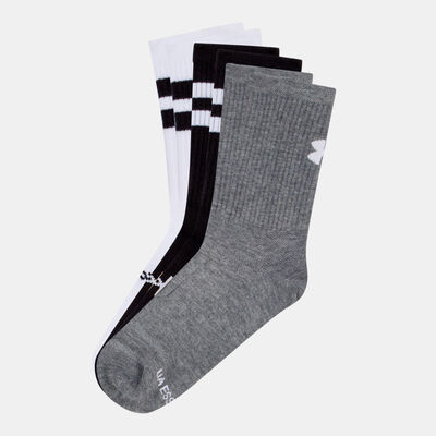 Under Armour Essential Training Crew Socks (6 Pairs) White Under Armour Essential Training Crew Socks (6 Pairs) White