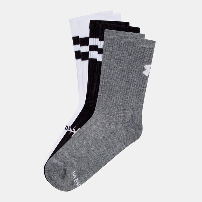 Under Armour Essential Training Crew Socks (6 Pairs) White Under Armour Essential Training Crew Socks (6 Pairs) White image number 0