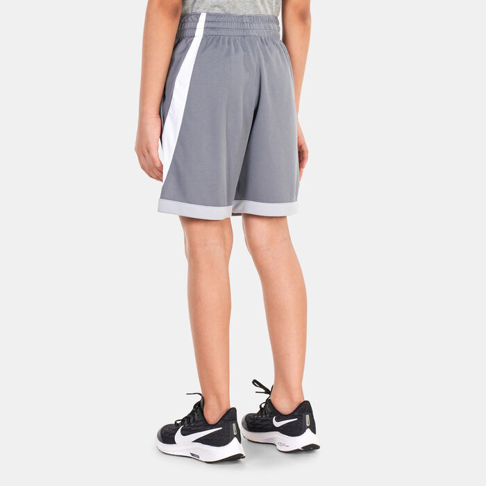 Nike Kids' Dri-FIT Basketball Shorts (Older Kids) Grey image number 1