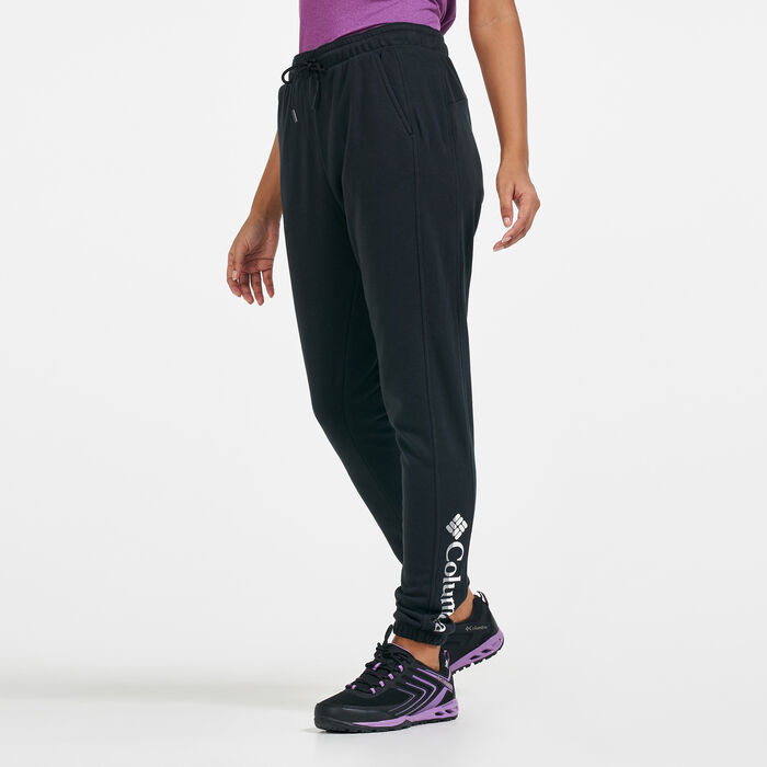 Columbia Women's Logo II French Terry Sweatpants Black image number 0