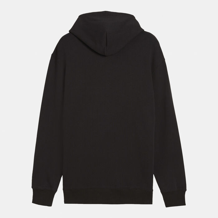 PUMA Men's One Piece Hoodie Black PUMA Men's One Piece Hoodie Black image number 1