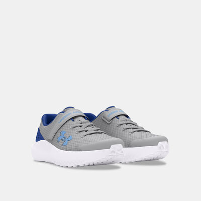 Under Armour Kids' Surge 4 AC Running Shoes Grey Under Armour Kids' Surge 4 AC Running Shoes Grey