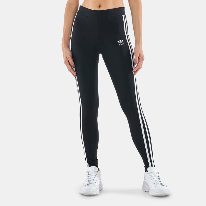 adidas Originals Women's Adicolor Classics 3-Stripes Leggings Black image number 0