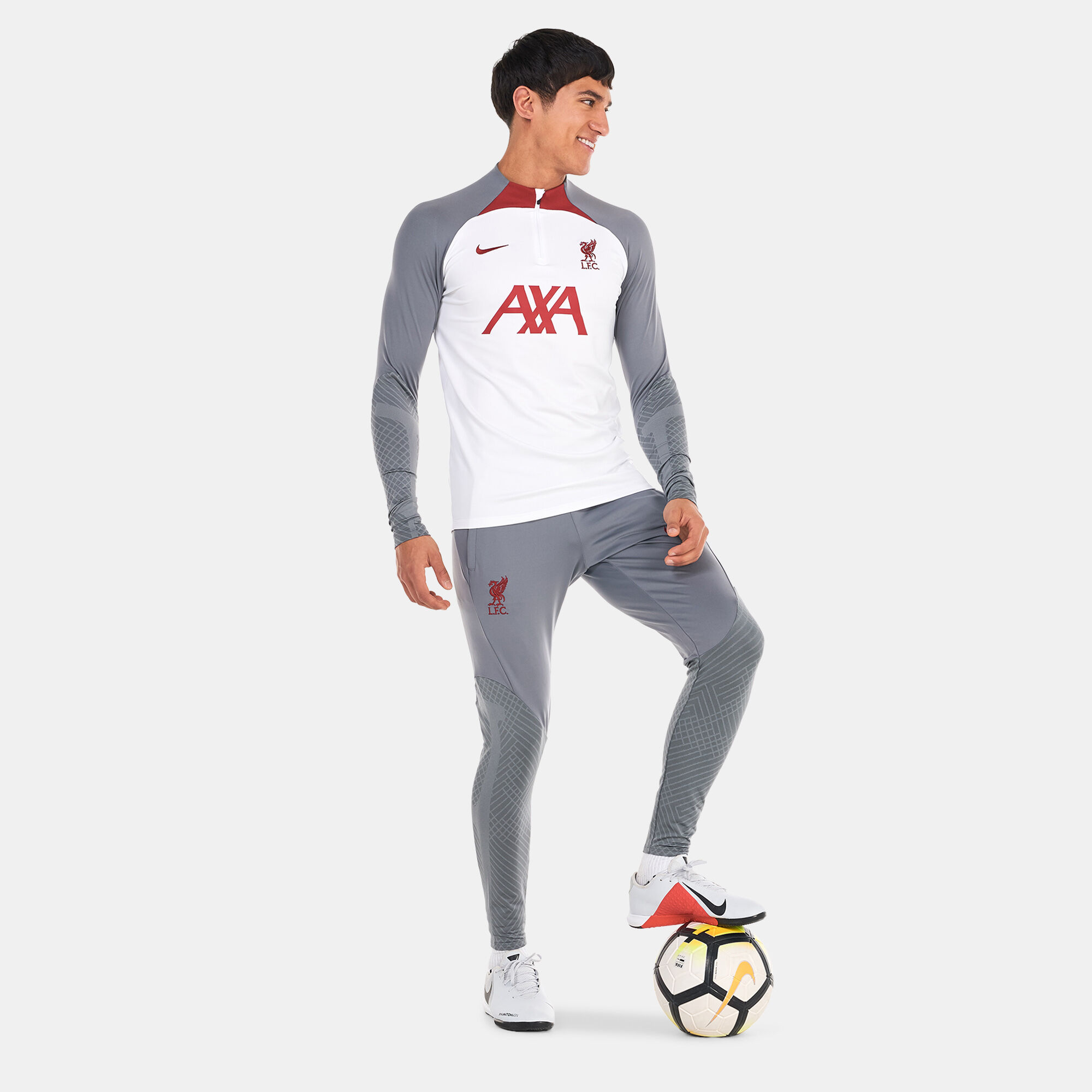 Men s Liverpool F.C. Dri FIT Strike Pants Grey Nike in Qatar SSS