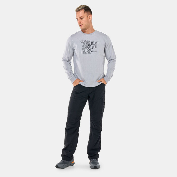 Columbia Men's Apres Lifestyle™ Graphic Long Sleeve T-Shirt Grey Columbia Men's Apres Lifestyle™ Graphic Long Sleeve T-Shirt Grey image number 2