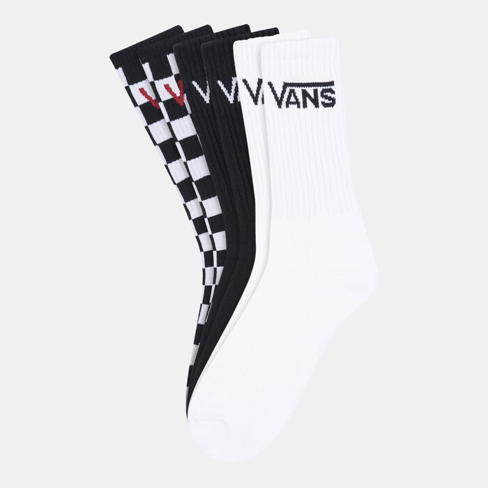Vans Men's Classic Crew Socks (3 Pack) Multi Vans Men's Classic Crew Socks (3 Pack) Multi image number 0