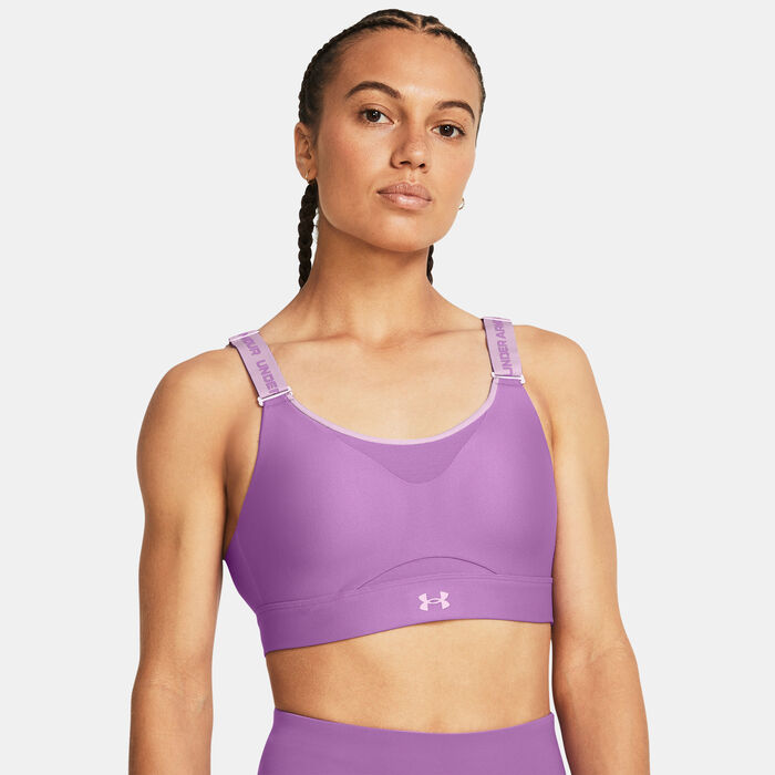 Under Armour Women's Infinity High-Support 2.0 Training Sports Bra Bra Purple image number 0