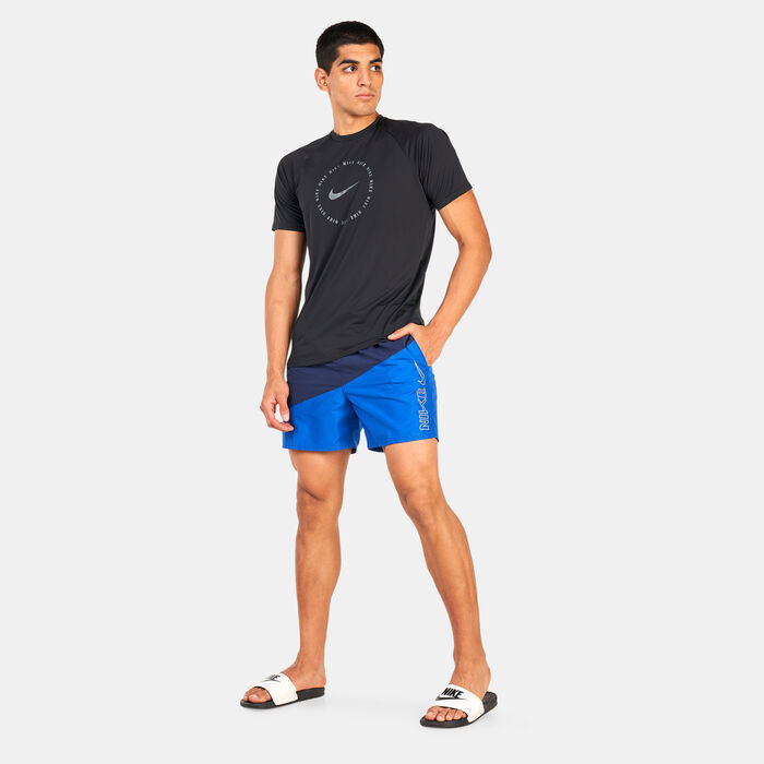 Nike Swim Men's Swim 5-Inch Volley Shorts Blue Nike Swim Men's Swim 5-Inch Volley Shorts Blue image number 2