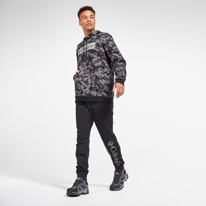 Columbia Men's Logo Printed Hoodie Black image number 2