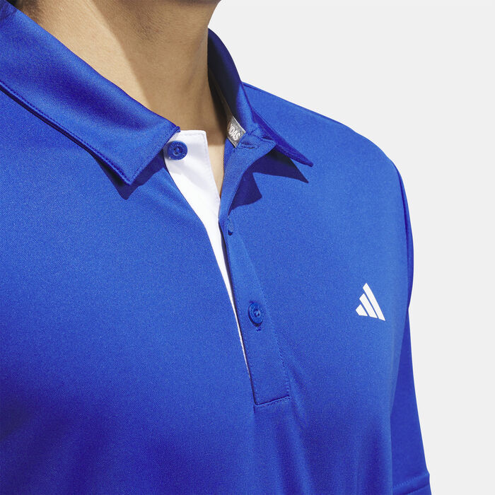adidas Men's Drive Polo Shirt Blue adidas Men's Drive Polo Shirt Blue image number 3