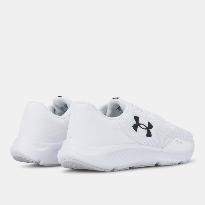 Under Armour Men's UA Charged Pursuit 3 Running Shoe White image number 3
