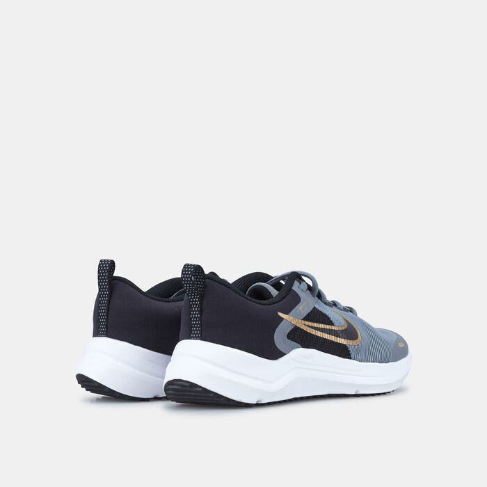 Nike Kids' Downshifter 12 Road Running Shoe (Older Kids) Grey image number 2