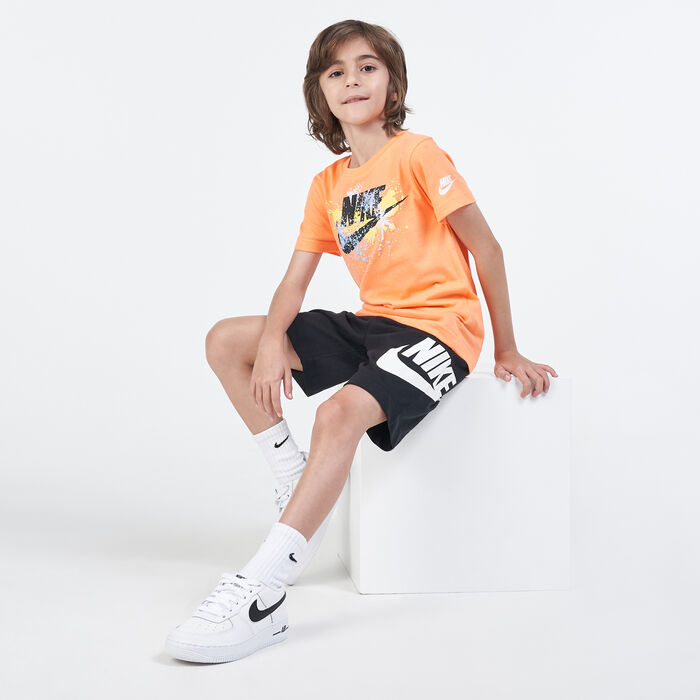 Nike Kids' Wild Run Futura T-Shirt Orange Nike Kids' Wild Run Futura T-Shirt Orange image number 2