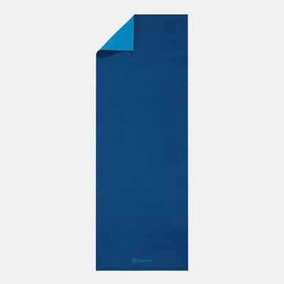 Gaiam Premium 2-Color Yoga Mat (6mm) Blue Gaiam Premium 2-Color Yoga Mat (6mm) Blue