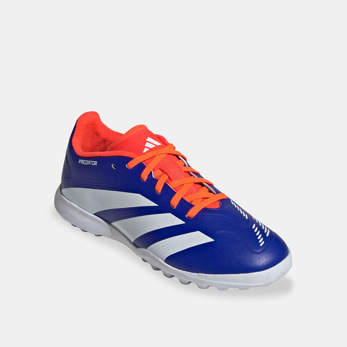 adidas Kids' Predator League Turf Ground Football Shoes Blue adidas Kids' Predator League Turf Ground Football Shoes Blue image number 1