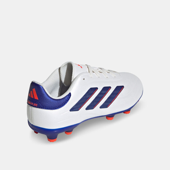 adidas Kids' Copa Pure 2 League Firm Ground Football Shoes White adidas Kids' Copa Pure 2 League Firm Ground Football Shoes White image number 2