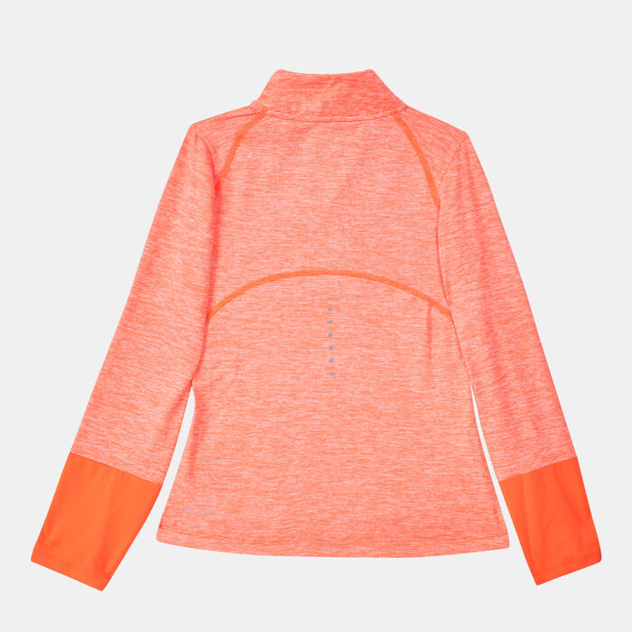 Nike Kids' Dri-FIT Element Sweatshirt Orange Nike Kids' Dri-FIT Element Sweatshirt Orange image number 1