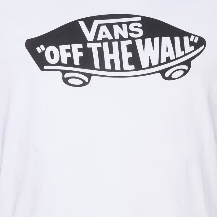 Vans Off The Wall Raglan T-Shirt White image number 4
