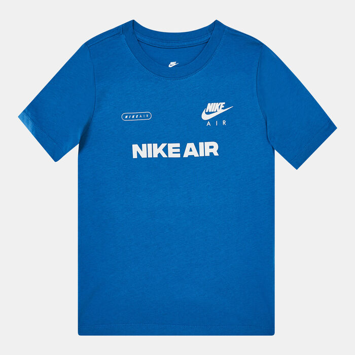 Nike Kids' Sportswear Air Hook T-Shirt Blue Nike Kids' Sportswear Air Hook T-Shirt Blue image number 0