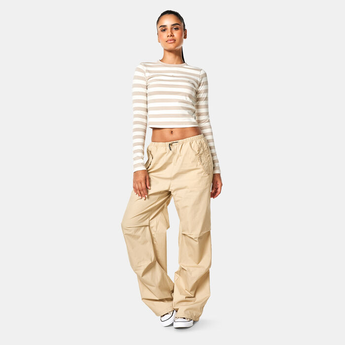 Converse Women's ​Parachute Pants Brown image number 2