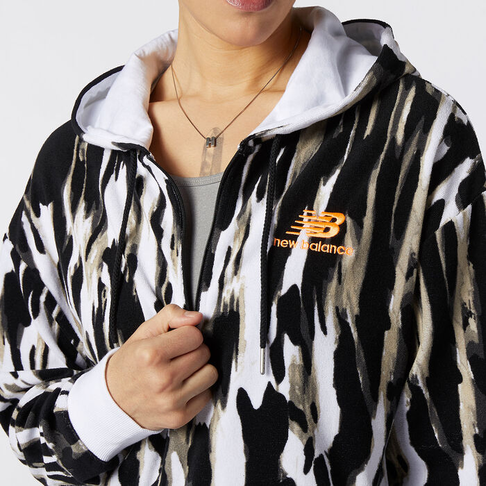 New Balance Women's Collide Hoodie Multi New Balance Women's Collide Hoodie Multi image number 2