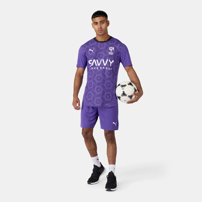 PUMA Men's Al Hilal 24/25 Replica Football Shorts Purple PUMA Men's Al Hilal 24/25 Replica Football Shorts Purple image number 2
