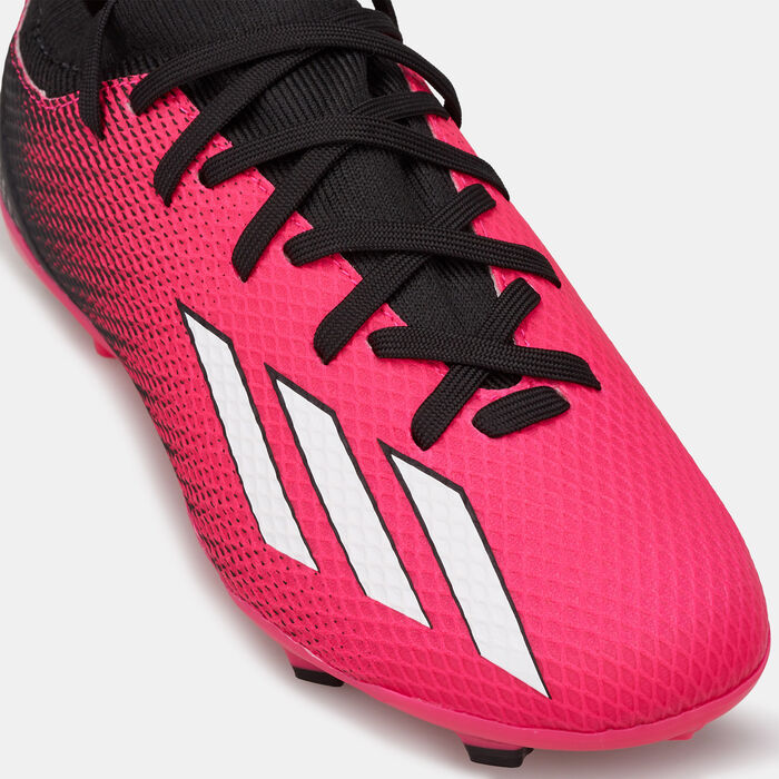 adidas Kids' X Speedportal.3 Firm Ground Football Shoe Pink adidas Kids' X Speedportal.3 Firm Ground Football Shoe Pink image number 4