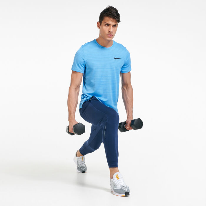 Nike Men's Dri-FIT Superset Training T-Shirt Blue image number 2